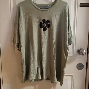 2/$10 Limited Edition Volcom Sea Green Tee Coco Ho My Guys Oversized Tee